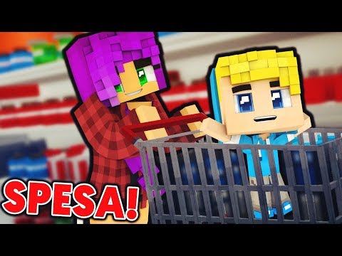 FAR LA SPESA CON MAMMA MAG! CraftUniversity Baby (Minecraft ITA Roleplay)
