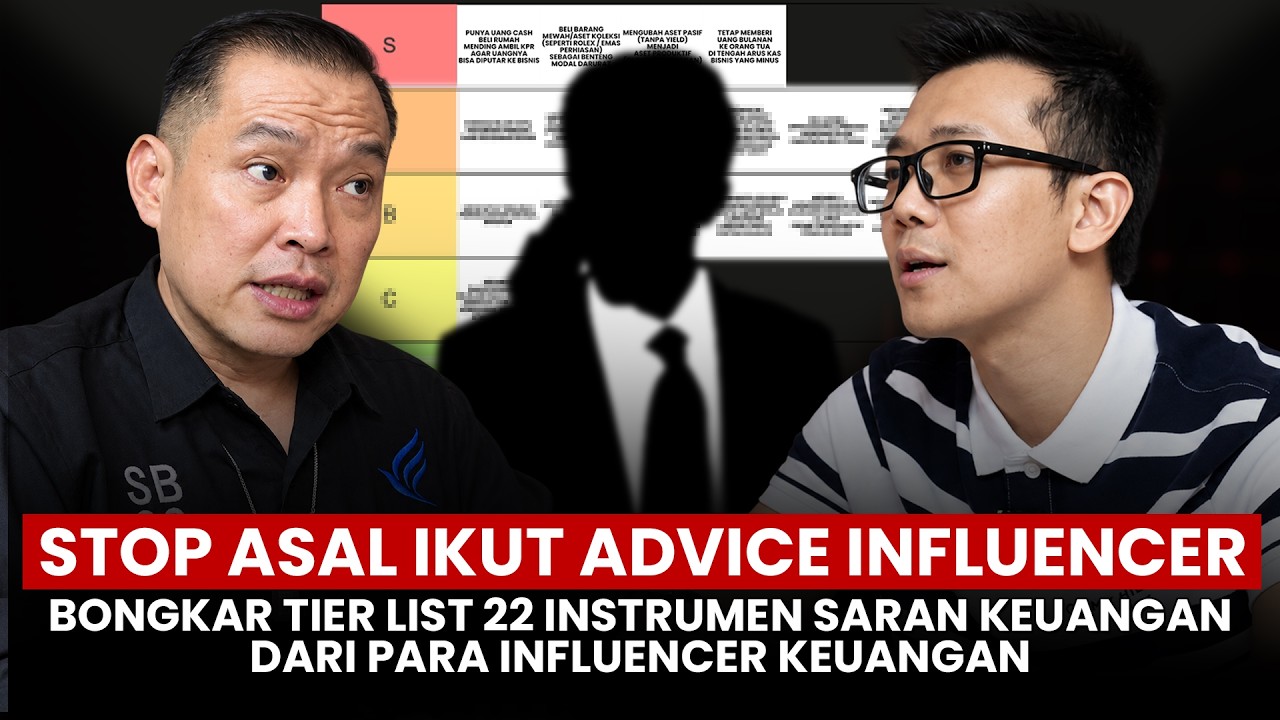 Tier List 22 Instrumen Keuangan: Mana Saran Influencer yang Bikin Kaya vs Yang Malah Bikin Buntung?!