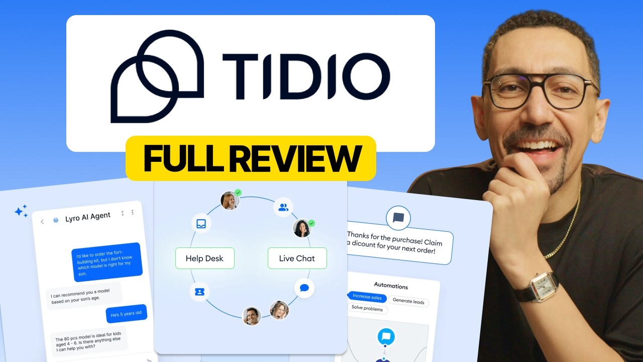 Best Live Chat for Small Business 2026: Tidio Review (7 Years Using It) video thumbnail