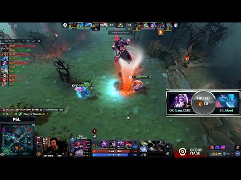 bzm Respect Tips Abed after he outplayed him with a fake stun