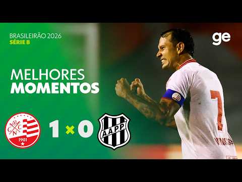 Gols e lances de Náutico x Ponte Preta