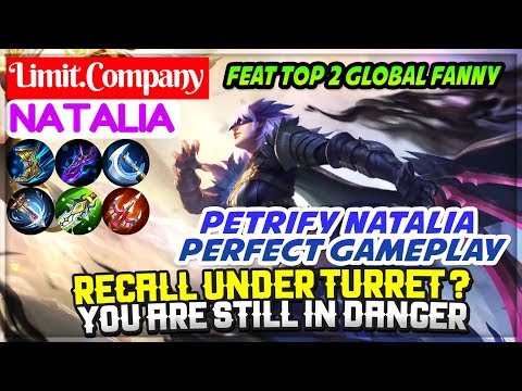 Recall Under Turret ? You Are Still In Danger [ Limit.Company Natalia ] Mobile Legends Video