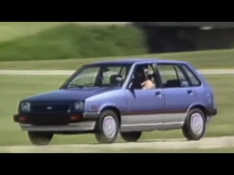 MW 1986 The Chevrolet Sprint 4dr And Cavalier Z24 | Retro Review
