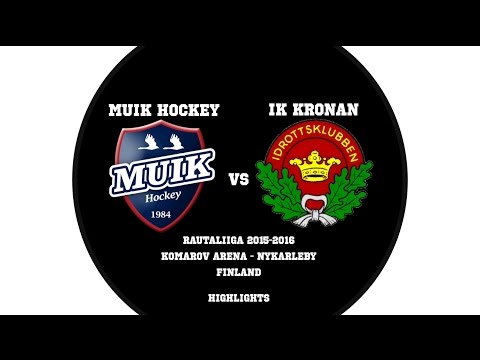 Muik Hockey - IK Kronan : 6.2.2016 : Highlights
