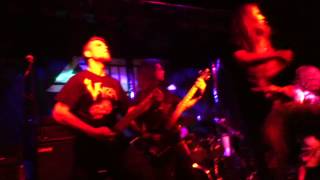 Vyral live @ The Fleece, Bristol Supporting Aura Noir 29/05/2012