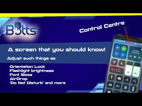 Control Centre at a glance.