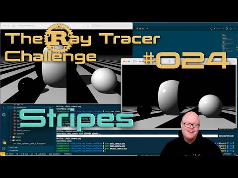 The Ray Tracer Challenge - 024 - Stripes
