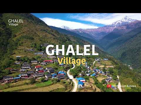 5 December 2025 lwang Ghalel village #nature #drone #gurungcommunity 