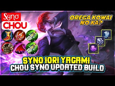 Syno Iori Yagami, Chou Syno Updated Build [ Sყɳσ Chou ] Mobile Legends Video