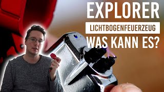 Explorer Lichtbogen Feuerzeug - Review - Taugt es für Outdoor?