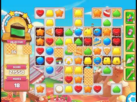 Cookie Jam Level 715 No Boosters 3 Stars - Tips in Description