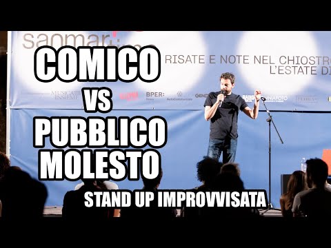 Rapone VS Pubblico Molesto - STAND UP IMPROVVISATA