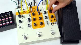 Video thumbnail for Sonicsmith - The Squaver P1 Intro - Audio Controlled analog Synthesizer pedal by Sonicsmith