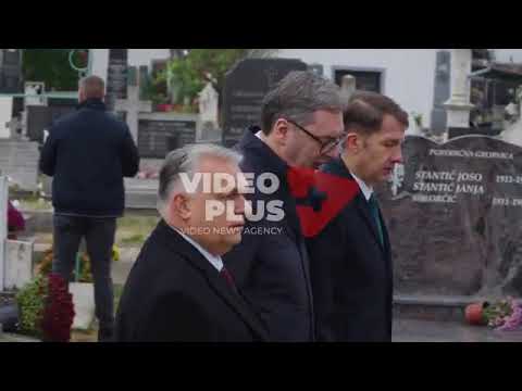Subotica, predsednik Vučić na Bajskom groblju gde je sahranjen Ištvan Pastor