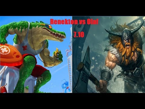 Renekton vs Olaf top S7.10