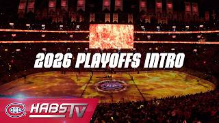 Montreal Canadiens 2026 Playoffs Intro | BELL CENTRE PREGAME CEREMONY