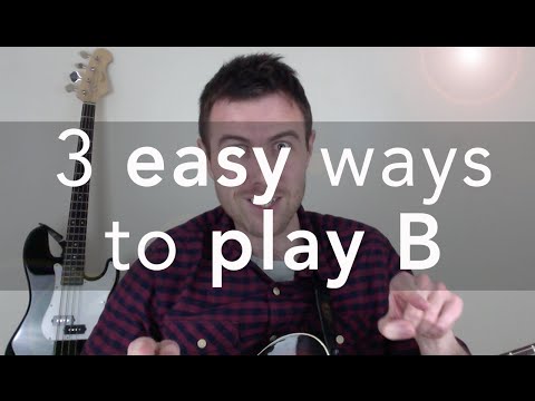 B Guitar Chord - 3 Easy Ways To Play This Tough Chord