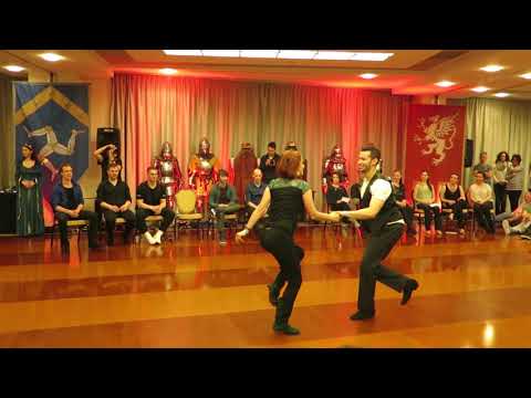 King Swing 2018 Jack & Jill Advanced finals Markus Scherer & Alesya Kovaleva