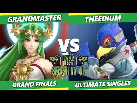 Smash It Up GRAND FINALS - Grandmaster (Palutena) Vs. Theedium (Falco, Ridley) SSBU Ultimate