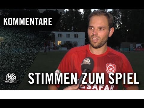 Die Stimmen zum Spiel | SG 01 Hoechst – VfB Unterliederbach (1. Spieltag, Gruppenliga Wiesbaden)