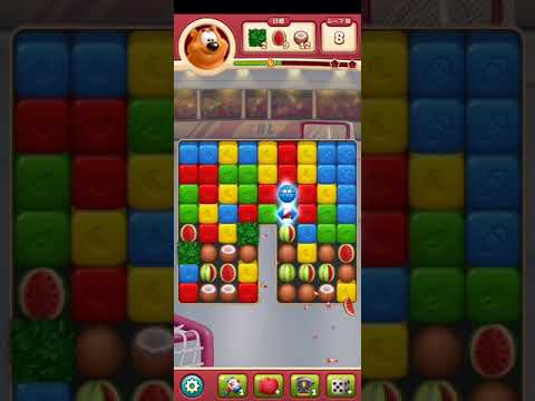 TOON BLAST level 3148トゥーンブラスト レベル 3148 やりこみスマホゲーム 無料アプリ 難易度上がってきた