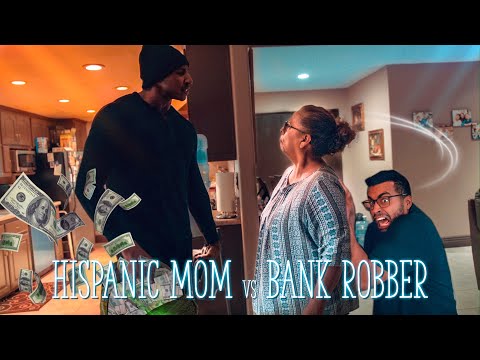 Hispanic Mom vs Bank Robber | David Lopez