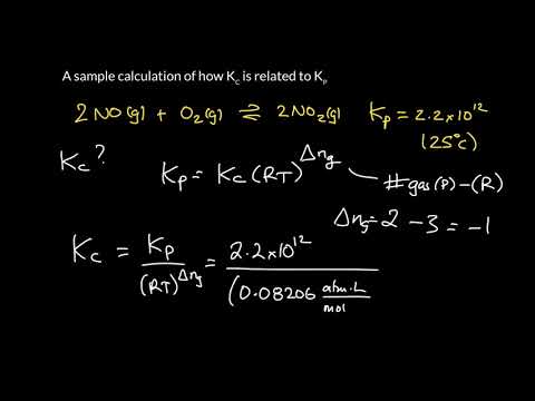 Week 6 - 15. Calculating Kc from Kp