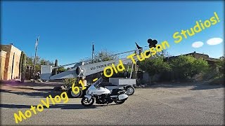 preview picture of video 'MotoVlog 61 - Old Tucson Studios! - Honda CTX'