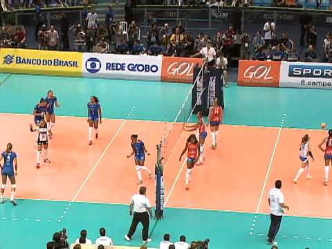 Sollys/Nestlé 2 x 3 Unilever - Final Superliga Feminina 2012/2013 - Juliana Vaz