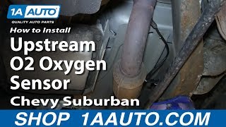 How To Replace Upstream O2 Oxygen Sensor 00-02 Chevy Suburban