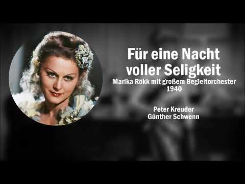 Für eine Nacht voller Seligkeit - Marika Rökk (1940)