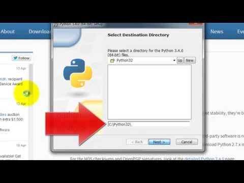 comment demarrer python