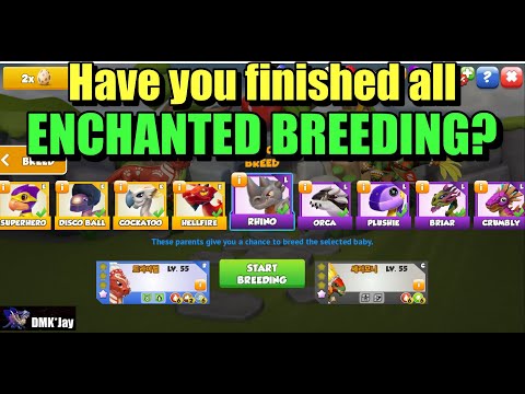 Have you finished all ENCHANTED BREEDING?  - Dragon Mania Legends - (DMK*Jay) 드래곤 매니아 레전드