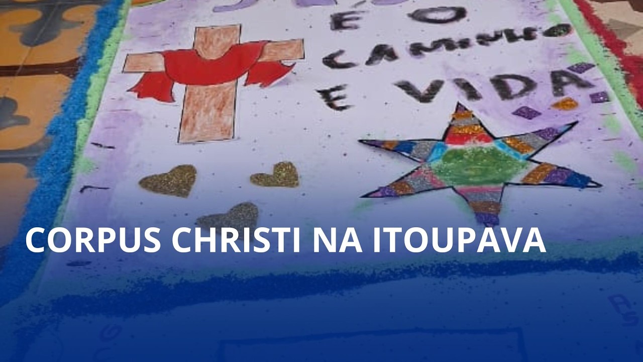 ⛪ Fé e união marcaram o Corpus Christi na Valada Itoupava