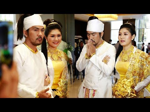 သူထူးစံ နှင့် ထိုက်ဆုဝင်း တို့ရဲ့ မြန်မာ့ရိုးရာ မင်္ဂလာဧည့်ခံပွဲ