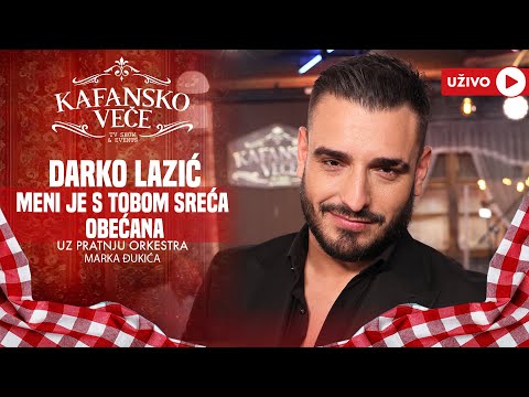 DARKO LAZIC - MENI JE S TOBOM SRECA OBECANA | UZIVO | (ORK. MARKA DJUKICA) | 2024 | KAFANSKO VECE