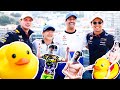 DIY Raft Building Gone WRONG feat. Max Verstappen, Checo Perez, Daniel Ricciardo, and Yuki Tsunoda