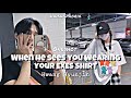When He Sees You Wearing Your Exes Shirt Hwang Hyunjin Oneshot FF