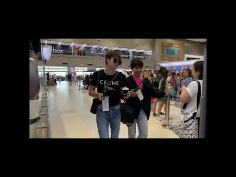 Mean 🐻 today very cool in airport DMK ✈️✈️✈️URT [19.06.18] #MeanPlan