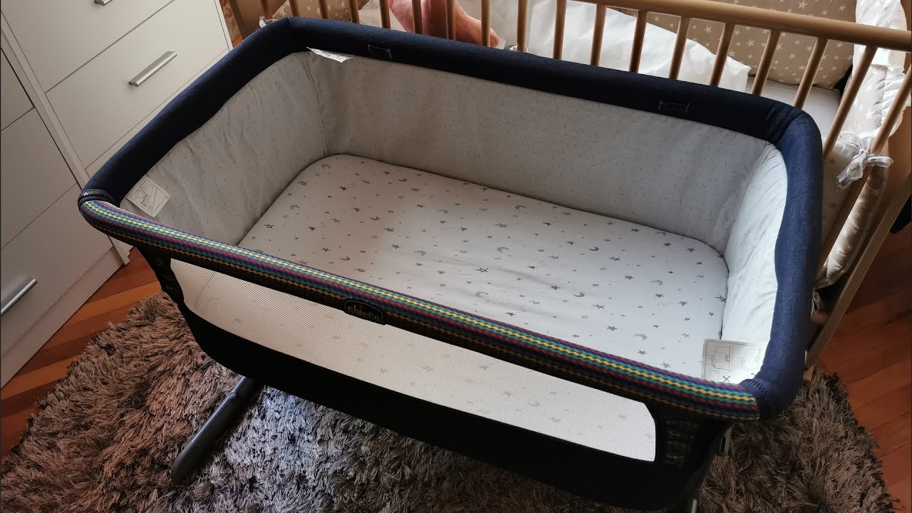 Chicco Next2Me crib - disassembled for washing, review and assembly guide