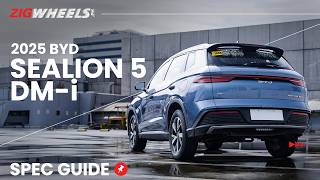 2025 BYD Sealion 5 DM-i Spec Guide | Zigwheels.Ph