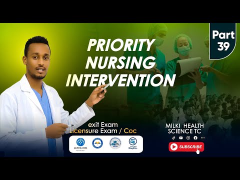 Exit_Exam_#tutorial  PART 39#priority #nursing #intervention #ethiopia #2025