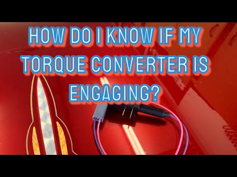 How to check if your torque converter is engaging. 4L60e TCC switch