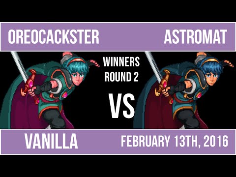 SSF2 - VANILLA - Oreocackster (Marth) Vs. Astromat (Marth)