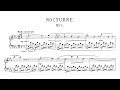 John Field: Nocturne Nr. 1 in E Flat Major (audio + sheet music) [Thurzó]