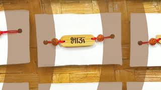 Bamboo Rakhi & Flags