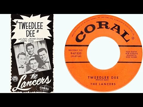 THE LANCERS - Tweedlee Dee / Open Up Your Heart (1955)