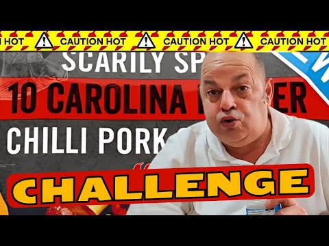 Hot Food Challenge! Iceland Scarily Spicy Carolina Reaper Chilli Sausages
