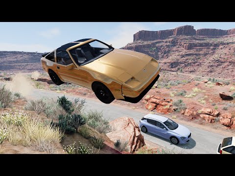 Crazy Slo-Mo Crashes #2 - BeamNG Drive