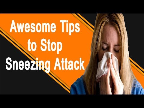 How to Stop Sneezing Attack | Top 5 Awesome Tips to Stop Sneezing Attack